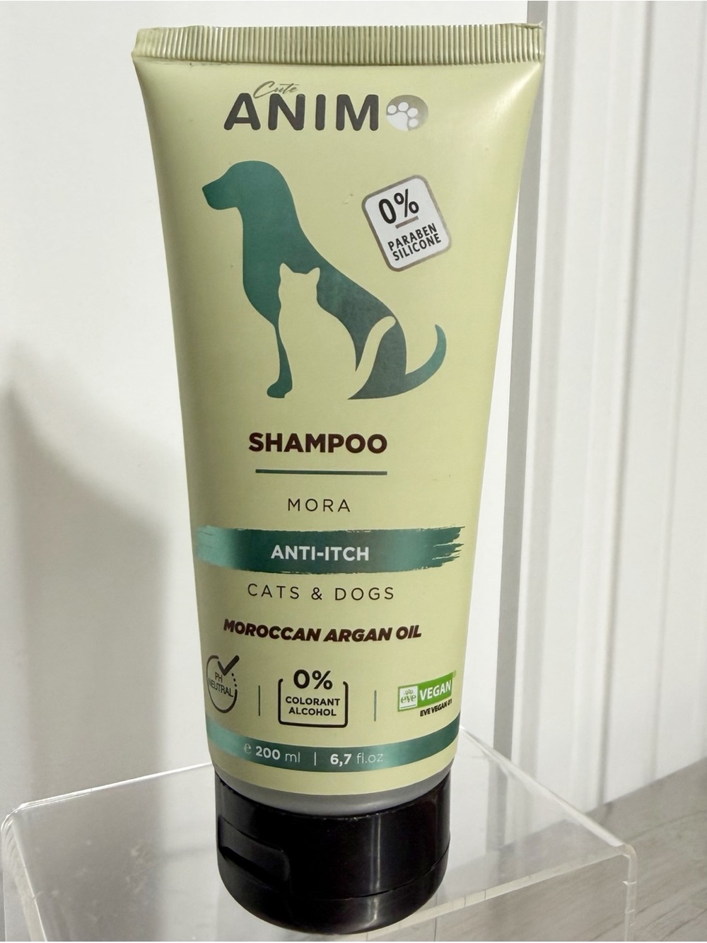 Anti-Itch Shampoo for Dogs & Cats, Moroccan Argan Oil, 6.7 fl oz New
